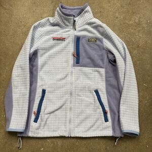 LL Bean Fleece Jacket Women’s L Mountain Classic Windproof Blue Outdoor Gorpcore